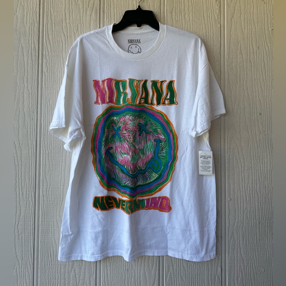 NWOT NIRVANA Nevermind Graphic Tee